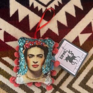 Frida Kahlo Ornament Decor by Karma Living
